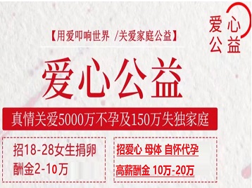 略阳捐卵助孕生子 爱心志愿者招募